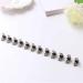 Shop Forcest 12-Piece Mini Rhinestone Flower Hair Clips for Girls & Women - White Metal Hair Grippers & Baby Hairpins - Buy Online on GoSupps.com