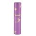 oceanside Portable Perfume Bottle Aluminum Atomizer Empty Cosmetic Spray Bottle 10ml Perfume Bottle Spray Bottle(Purple)