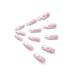 Brishow Coffin Artificial Nails - 24 Pieces French Short Love Heart Press-On Acrylic Nails for Women & Girls - Buy Online on GoSupps.com