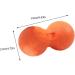 Ultechnovo 3 STK Peanut Massage Balls - Deep Tissue Muscle Roller | Hand Therapy & Exercise Aid - Buy Online on GoSupps.com