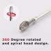 Professional Ear Wax Cleaner Tool Set - Double Ended Stainless Steel Spiral Ear Cleaner with Brush & Storage Box - Effective Ear Wax Removal Kit - Buy Online on GoSupps.com