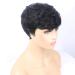 VCK Short Pixie Cut Wigs for Black Women - Natural Wavy Synthetic Heat Resistant 1B - Buy Online on GoSupps.com