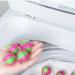 Anoudon A pack of 12 coloured washing cotton pompom balls washing machine dryer balls used to remove dirt and prevent tangled hair - Buy Online on GoSupps.com