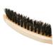 Shop Minkissy Beard Brush for Men - Wooden Mustache Styling Tool | 17x3cm | Perfect for Beard Balm & Stubble Care - Buy Online on GoSupps.com