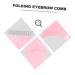 Shop NOLITOY 2pcs Foldable Eyelash Comb & Mascara Applicator - Eyebrow Brush with Steel Teeth for Perfect Lashes | Portable Cosmetic Accessories - Buy Online on GoSupps.com