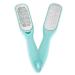 Minkissy Double-Sided Metal Scraps Pedicure Raspel Callus Remover - Stainless Steel & Sky Blue Design for Wet & Dry Use | Premium Foot Care - Buy Online on GoSupps.com