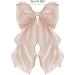 Limtula Bows Barrettes Big Bows Hair Clip Bows hairpin Ribbon Hair Clip Bowknot Hair Clip Ponytail Clip Bows Hair Accessories Champagne - Buy Online on GoSupps.com