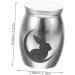 BESPORTBLE 5pcs Rabbit Urn Small Pet Urn Bunny Dog Urns for Ashes Mini Urns for Ashes Urn Small Stainless Steel 4.00X3.00X3.00CMx5pcs Silverx5pcs - Buy Online on GoSupps.com