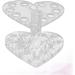 Mikinona 1pc Nail Art Penholder Nail Art Brush Holder Makeup Pen Stand Art Painting Pen Stand Manicure Pen Holder Pen Display Stand Holder No Bend Hair Clips Heart-shaped Makeup Brush 8.7x8.5cm Silver - Buy Online on GoSupps.com