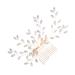 FRCOLOR Sweet Rhinestone Hair Accessories Prom Hair Accessories Bridal Hair Accessories Hair Jewels for Women Hair Toppers for Women Tiaras for Women Hair Piece Metal Bride Rhinestones