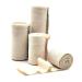 Premium Cotton Elastic Bandage Wrap with Hook and Loop Closures - 4 Pack Variety Size 2" 3" 4" 6" x 5 yd - Compression Bandage Wrap for Sprains and Injuries