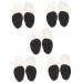 Gatuida 15 Pairs Non-Slip Forefoot Pad High Heel Cushion Front Palm Pad Gel Foot Pads Metatarsal Forefoot Cushions Gel Insoles Metatarsal Foot Pads Half Size Pad High Heels Miss