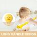 Little Yellow Eagle Bath Brush | Soft Bristles, Long Handle | Kids Aged 3-12 | Sweat Stain & Beauty Bath Cleaning | Wet/Dry Brush | 14 inch Lemon Yellow - Buy Online on GoSupps.com
