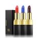 Axnzp 3 Color Magic Temperature Changing Colors Lipstick Long Lasting Waterproof Magic Color Changing Lip Balm Lip Gloss for Women(Red & Blue & Black) Red+Blue+Black