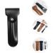 Lalafina Reiserasierer - 5-Piece Vintage Leather Razor Set for Hairdressers | Handmade Protection for Outdoor Use | Safe & Durable | 16.5x4.2cm | Buy Now! - Buy Online on GoSupps.com