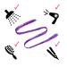 Holographic Hair Tinsel 400 Strands - Shining Purple, Heat-Resistant Silk Extensions for Parties & Gifts - Buy Online on GoSupps.com