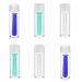 JCKD 6 contact lens suction soft lenses with soft and hard lentil bottles contact lens introduction aid tool silicone contact lens-sauginpf Disassemen Tool (transparent/blue/green)