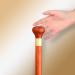 Crutch Solid Wooden Walking Stick Canes Elderly Men Cane -Affordable Gift for Your Loved One 86cm powerfully - Buy Online on GoSupps.com