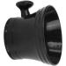 Fyearfly Shaving Soap Dish | Multipurpose Shaving Soap Bowl for Barbershop Home & Travel - Elegant Black Design - Buy Online on GoSupps.com