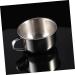 Buy Minkissy 2-Piece Stainless Steel Shaving Brush Bowl Set - Durable Barber Mug & Soap Holder - Perfect for Beards - International Shipping Available - Buy Online on GoSupps.com