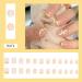 Summer Lemon Pattern Short Square Press-on Fake Nails - 24PCS - Buy Online on GoSupps.com