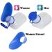ytrew Unisex Potty Urinals for Car Toliet Urinal Pot for Men and Women Portable Pee Bottle with a Lid and Funnel Leakproof Urinals for Car Travel Camping Outdoor - Buy Online on GoSupps.com
