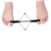 FOMIYES 2 Pcs Toe Straightener & Bunion Corrector Set - Nylon Black Toe Splint with Tension Band & Flex Tools for Hallux Valgus - Foot Strap Leash Holder for Bid Toe Alignment - Buy Online on GoSupps.com