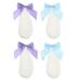 minkissy 2 Pairs Plush Rabbit Ear Hair Clip Plush Hairpins Rabbit Ears Hairclip Kawaii Hair Clip Animal Ears Headpieces Easter Rabbit Ears Hairpin Girls Hair Clip Fabric Ribbon Cosplay