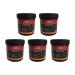 Grillf rst Burning and nursing paste including sponge 5 x 250 ml - care for cast iron cast rust dutch oven and fire pot made of coconut oil and wax 5x care paste
