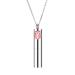 SHOWNICE The Star Signs Pendant Aromatherapy Oil Diffuser Pendant Necklace Stainless Steel Aromatherapy Whistle Locket Necklace Aries