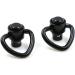 Sling Swivels Mount QD Clips - 1.25 Quick-Release Belt Bracket Swivels (4-Pack Black) | International Shipping - Buy Online on GoSupps.com