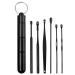 Lletfun Ear Wax Removal Tool Portable with Key Chain Box - Black - Buy Online on GoSupps.com