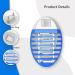 4 Packs Bug Zapper Indoor Plug-in Mosquito Trap Electric Little Gnats Fly Trap for House Mini Insect Light Eliminates Flying Pests for Home - Buy Online on GoSupps.com