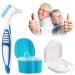 Suprotoy Prosthesis Brush Set & Braces Cleaning Storage Box - Blue Toothbrush for Dentures & Braces Care - Buy Online on GoSupps.com