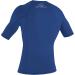 O'Neill Men's Basic Skins UPF 50+ Short Sleeve Rash Guard X-Large - Pacific - Buy Online on GoSupps.com