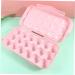 Healeved 2pcs Refrigerator Food Tray Fridge Drawer Tray Container Kitchen Egg Tray Storage Box Egg Plate Grid Pink 30X11CM - Buy Online on GoSupps.com