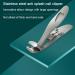 Angled Head Toenail Clippers for Seniors Thick Nails Large Finger Nail Clippers with Metal Nail File Toenails Nail Cutter Trimmer for Men Women Seniors (Silver/2P-1) - Buy Online on GoSupps.com