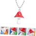 Holibanna 1pc Mushroom Necklace Bead Necklace Beaded Necklaces Accessories Simple and Stylish Red Resin - Buy Online on GoSupps.com