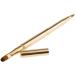 (1 pc) Double Ended 2 in 1 Retractable Lip and Eye Brush Lip Makeup Brush Applicators Liner with Cap for Lip Palette Lipstick - Gold - Buy Online on GoSupps.com