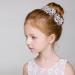 Crystal and Pearl Flower Girl Headband for Ballet, Weddings, Performances - Buy Online on GoSupps.com
