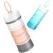 Queta 2pcs Baby Milk Powder Dispenser - Twist-Lock Stackable BPA Free Container for On-The-Go Feeding and Snack Storage - Buy Online on GoSupps.com