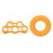 Hand Grip Strengthener O-Ring Finger Exerciser Grip Ring Orange 50 Lbs and Orange Stretcher 11 Lb For Arthritis Finger Recovery