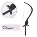 Salmue Microblading Line Marker Ruler with 10pcs Thread Lines - Semi-Permanent Makeup Tool for Precise Eyebrow Mapping in Black - Buy Online on GoSupps.com