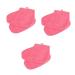 Beavorty 3paires Couvre Cire Pour Th rapie Chaussettes Hydratantes Paraffine Soins De Beaut Pour Adapt s Pour Spa Et Usage Professionnel mediumx3pcs past que rougex3pcs