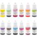 Dickly 12-Piece Vibrant Food Coloring Set for Baking and DIY Projects - Buy Online on GoSupps.com