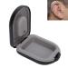 Hearing Aid Storage Case Hard Hearing Aids Protection Storage Box Holder Organizer Compact Hearing Aid Travel Case Portable Pouch Case for Hearing Aids Protective Accessories