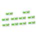 Didiseaon 10 Pairs Halloween Extra Long False Eyelashes Halloween False Eyelashes Halloween Party Favor 3d Eyelashes Colored Mascara Fake Eyelash Dance Costume Chemical Fiber Cosplay Girl