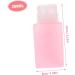 Mikinona Gel Nail Polish Nail Gel Polish Pump Dispenser Pump Bottle Dispenser Nail Polish Remover Makeup Remover Dispenser Alcohol Dispenser Push down Liquid Travel Plastic Pink Powder Pump 6x5x13cm Pink - Buy Online on GoSupps.com