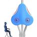 Folding Retractable Crutches Three-Legg Chairs Walking StickLights Canes Lightweight Anti-Skid Hiking Blue 87.5-97.5Cm Climbing Elderly Travelg Everything is fine - Buy Online on GoSupps.com