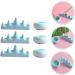 minkissy 4 Sets Nail Art Brush Cup Nail Art Stand Sponge Holder Gel Nail Brush Paint Brush Holder Soak off Acetona Nail Holder Manicure Pen Holder Nail Stand Clean Water Cup - Buy Online on GoSupps.com